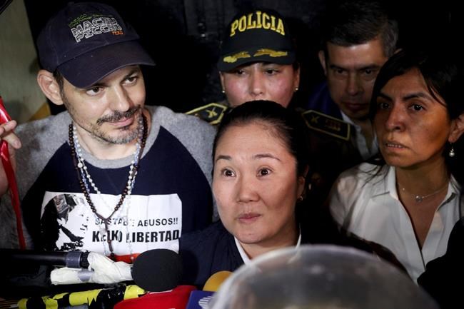 Peru’s Keiko Fujimori leaves prison after top court ruling | iNFOnews.ca