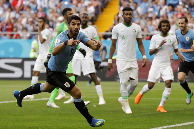 Suarez sends Uruguay, and Russia, to last 16 at World Cup | iNFOnews.ca