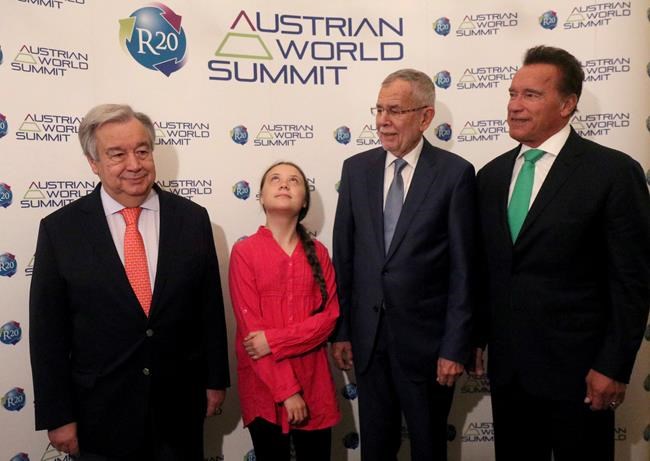 Teen activist Thunberg urges leaders to admit climate crisis | iNFOnews.ca CP1985236026