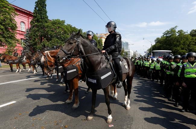 Thousands attend gay pride march in Ukraine's capital | iNFOnews.ca