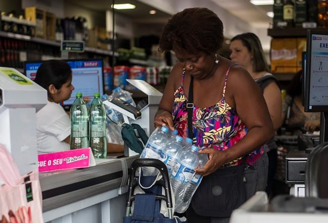 Smelly Rio de Janeiro water supply has residents on edge | iNFOnews.ca Smelly Rio de Janeiro water supply has residents on edge | iNFOnews.ca