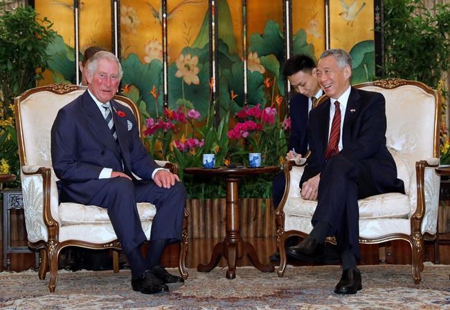 Prince Charles and Camilla kick off Asia tour in Singapore | iNFOnews.ca