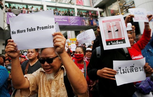 Demonstrators in Thai capital demand no election delay | iNFOnews.ca