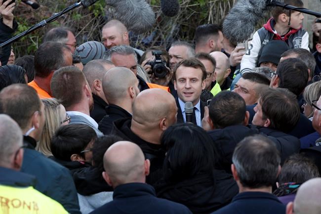 The Latest: France's Macron would formalize first lady role | iNFOnews.ca