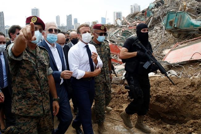 The Latest: Macron says France doesn’t want to run Lebanon | iNFOnews.ca