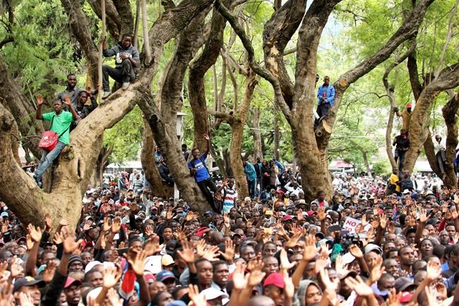 Zimbabweans protest 'cocktail of lies' amid economic decline | iNFOnews.ca