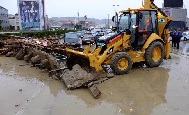 Torrential rain, floods paralyze Albania; 1 person dead | iNFOnews.ca