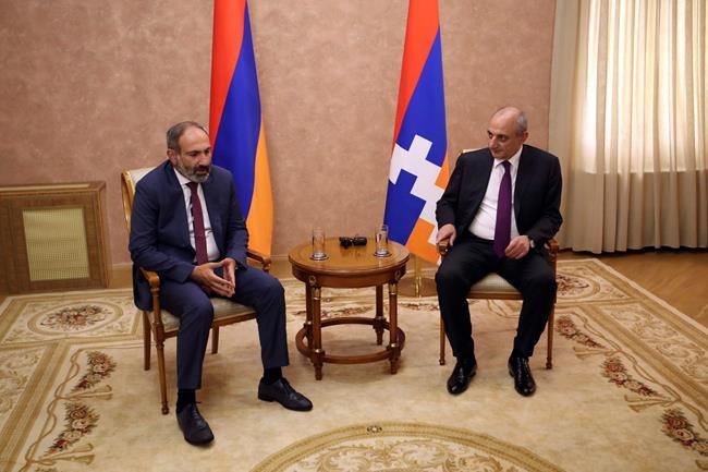 Armenia's new leader visits disputed Nagorno-Karabakh region | iNFOnews.ca