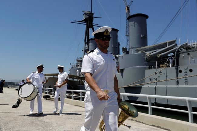 Century-old warship returns to Athens after repairs | iNFOnews.ca