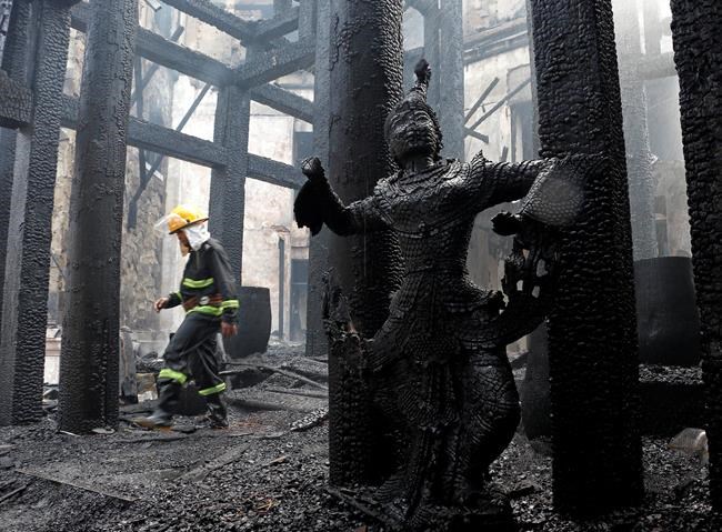 Fire rips through luxury Myanmar hotel, 1 body recovered | iNFOnews.ca
