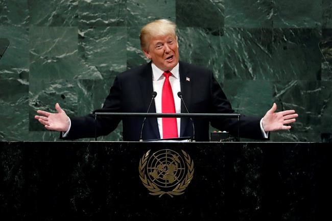 Trump challenges UN, boasting of America's go-it-alone might | iNFOnews.ca Trump challenges UN, boasting of America's go-it-alone might | iNFOnews.ca