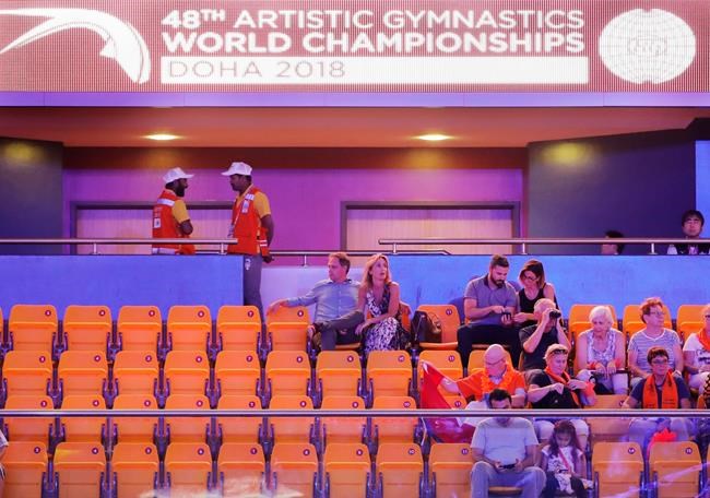 Quiet Qatar: Few fans, little buzz for gymnastics worlds | iNFOnews.ca