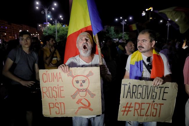 Romania: Protests held in 6 cities over judicial changes | iNFOnews.ca