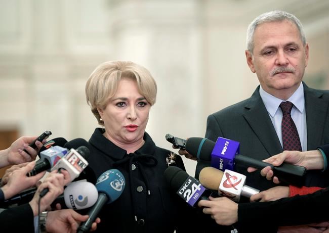 Romanian president backs having 1st female prime minister | iNFOnews.ca