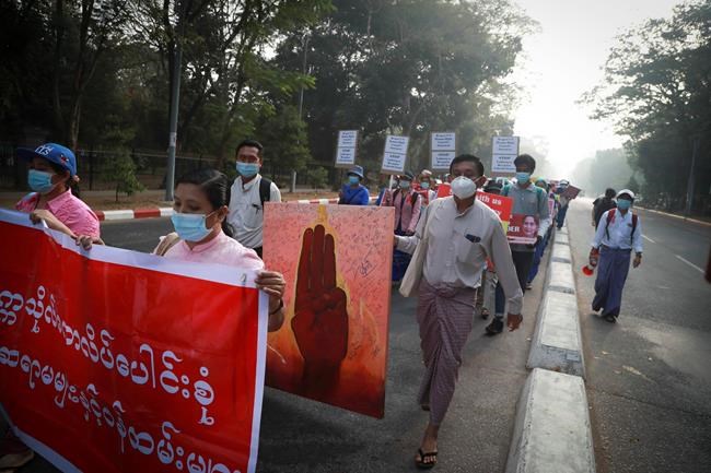 Myanmar protesters injured as police escalate use of force | iNFOnews.ca
