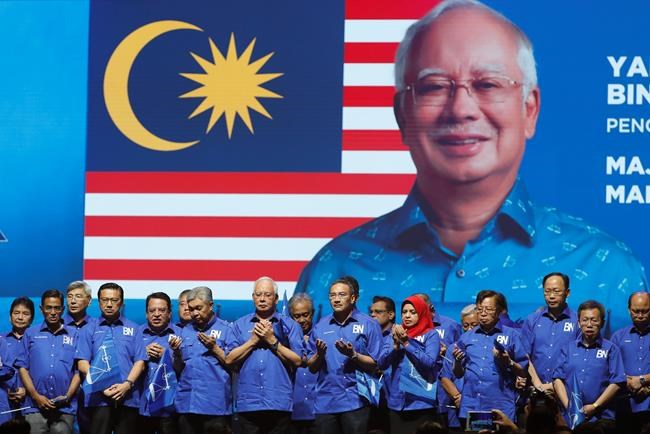 Najib heads into tough race with vow to make Malaysia great | iNFOnews.ca