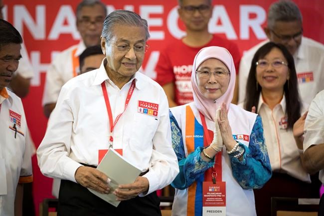 Malaysia opposition pledges to axe tax, investigate scandal | iNFOnews.ca