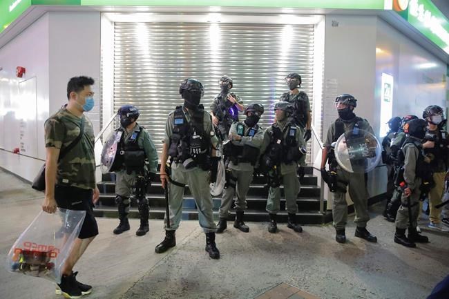 Hong Kong protest marks anniversary of violent police clash | iNFOnews.ca Hong Kong protest marks anniversary of violent police clash | iNFOnews.ca