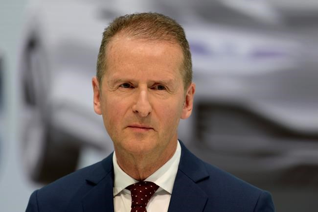 New Volkswagen CEO: We must change faster | iNFOnews.ca CP1095768956
