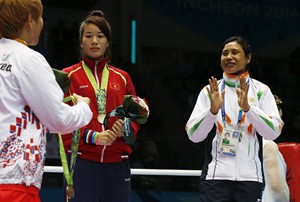Disciplinary case opened against India boxer Sarita for refusing bronze medal at Asian Games | iNFOnews.ca CP30116071