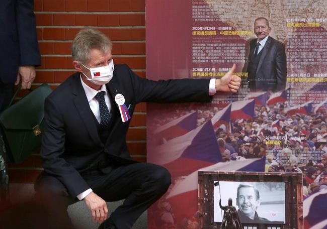 Defying China's wrath, Czech senator delivers Taiwan speech | iNFOnews.ca