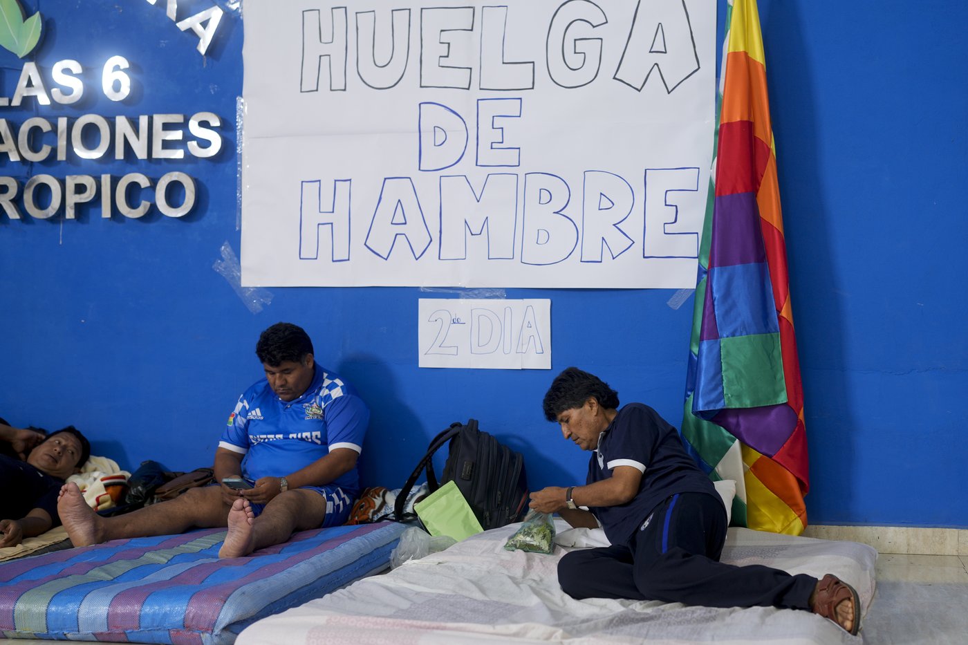 Bolivia's Evo Morales tells AP he'll press on with a hunger strike until his rival accepts dialogue | iNFOnews.ca Bolivia's Evo Morales tells AP he'll press on with a hunger strike until his rival accepts dialogue | iNFOnews.ca