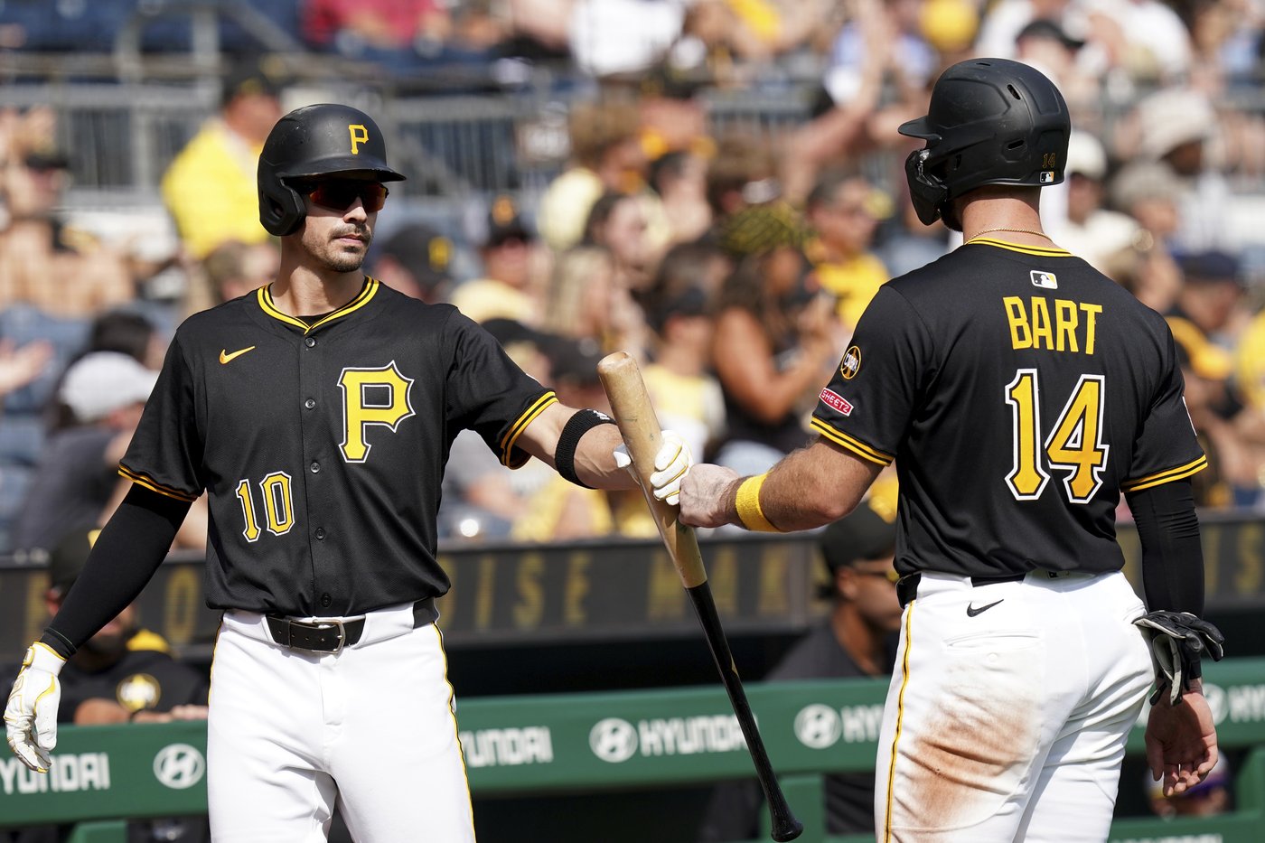Triolo and Bart both homer to power the Pirates to an 11-0 victory over the Athletics | iNFOnews.ca Triolo and Bart both homer to power the Pirates to an 11-0 victory over the Athletics | iNFOnews.ca
