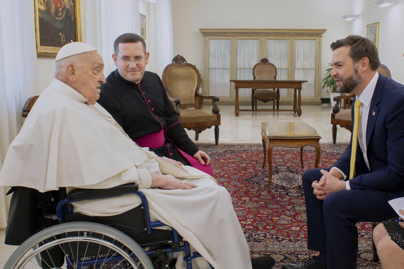 JD Vance was one of the last leaders to meet with Pope Francis | iNFOnews.ca JD Vance was one of the last leaders to meet with Pope Francis | iNFOnews.ca
