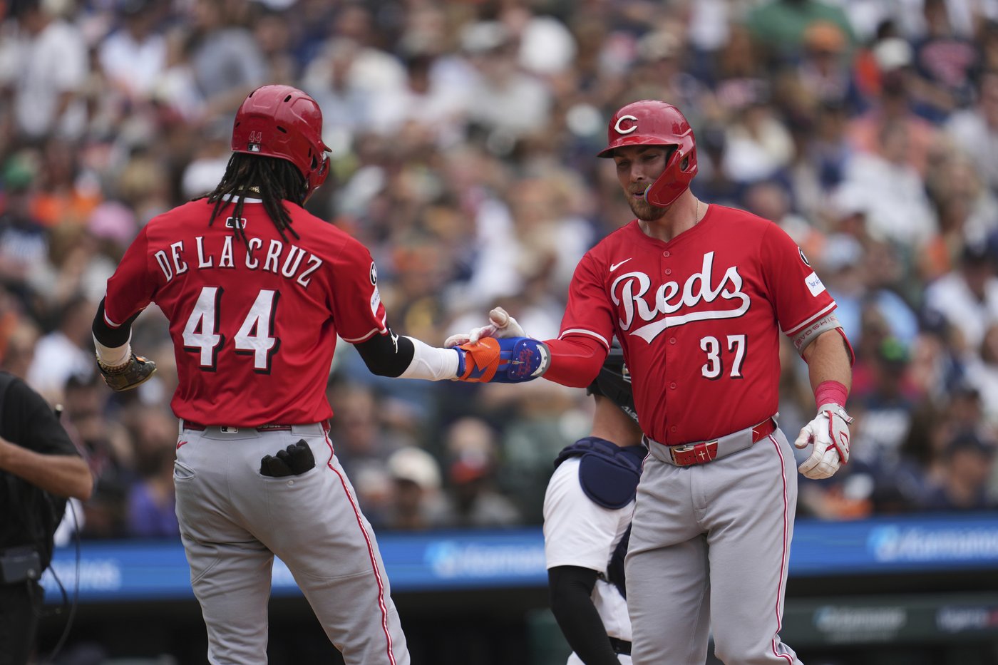 Stephenson hits a grand slam in 6-run fifth as Reds rout Tigers 11-1 | iNFOnews.ca Stephenson hits a grand slam in 6-run fifth as Reds rout Tigers 11-1 | iNFOnews.ca