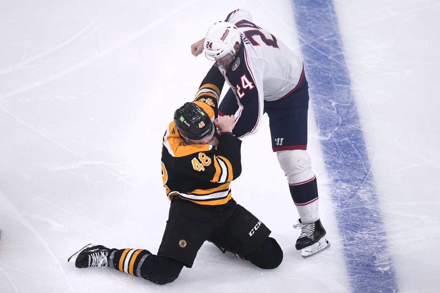 Blue Jackets score two short-handed goals to beat Bruins 5-1 | iNFOnews.ca