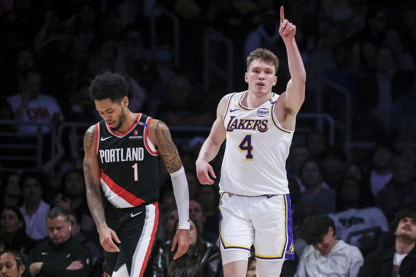 Without LeBron James, Lakers roll past Trail Blazers 107-98 to end 3-game skid | iNFOnews.ca Without LeBron James, Lakers roll past Trail Blazers 107-98 to end 3-game skid | iNFOnews.ca