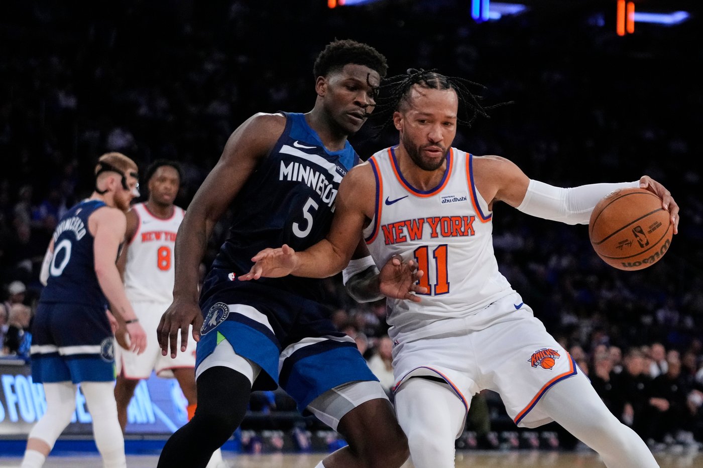 Anunoby and Brunson help Knicks rout Timberwolves 137-114 in Anthony Edwards' return from injury | iNFOnews.ca