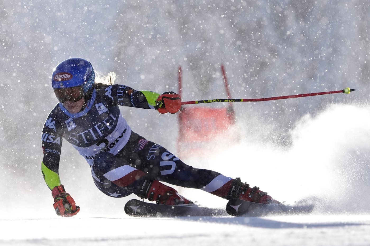 Mikaela Shiffrin suffers abdominal puncture wound but no bone or ligament damage in Killington crash | iNFOnews.ca Mikaela Shiffrin suffers abdominal puncture wound but no bone or ligament damage in Killington crash | iNFOnews.ca