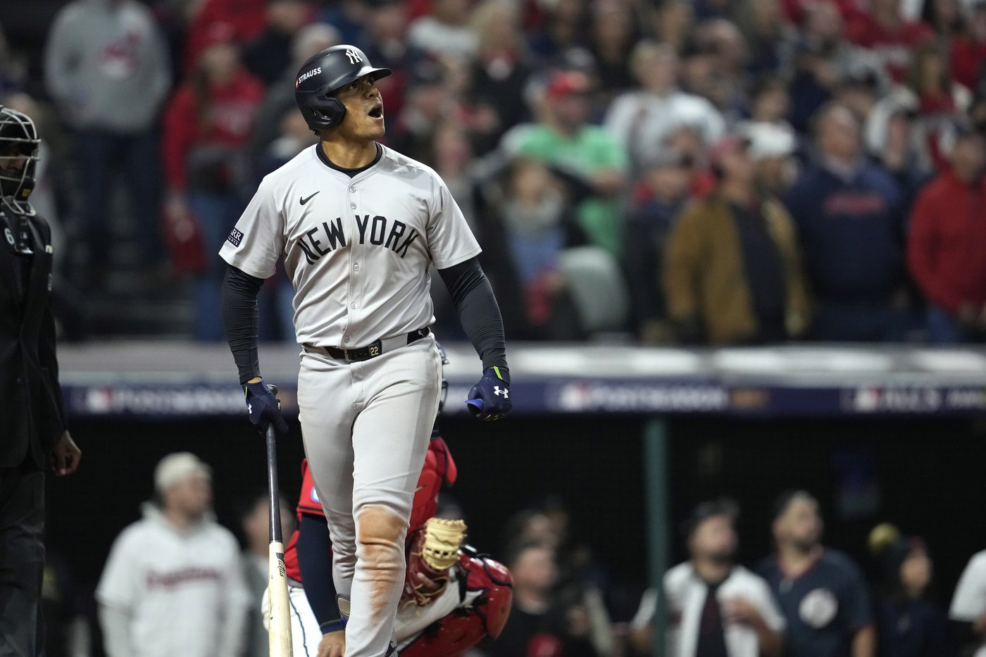 Juan Soto's 3-run homer in 10th sends Yankees past Guardians 5-2 and into World Series for 41st time | iNFOnews.ca