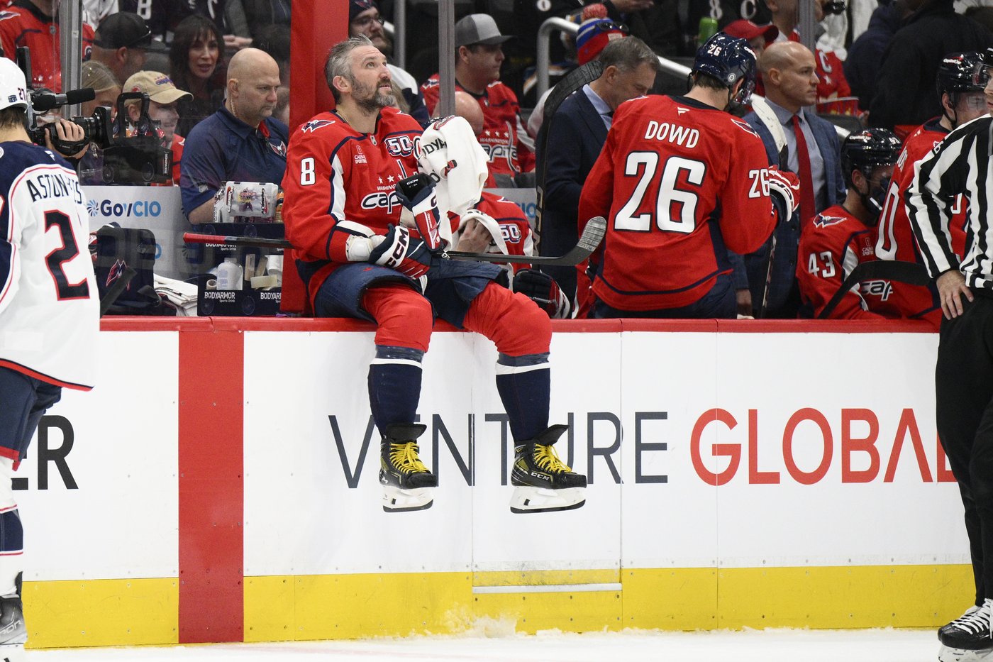 McMichael, Ovechkin power surging Capitals past Blue Jackets 7-2 | iNFOnews.ca