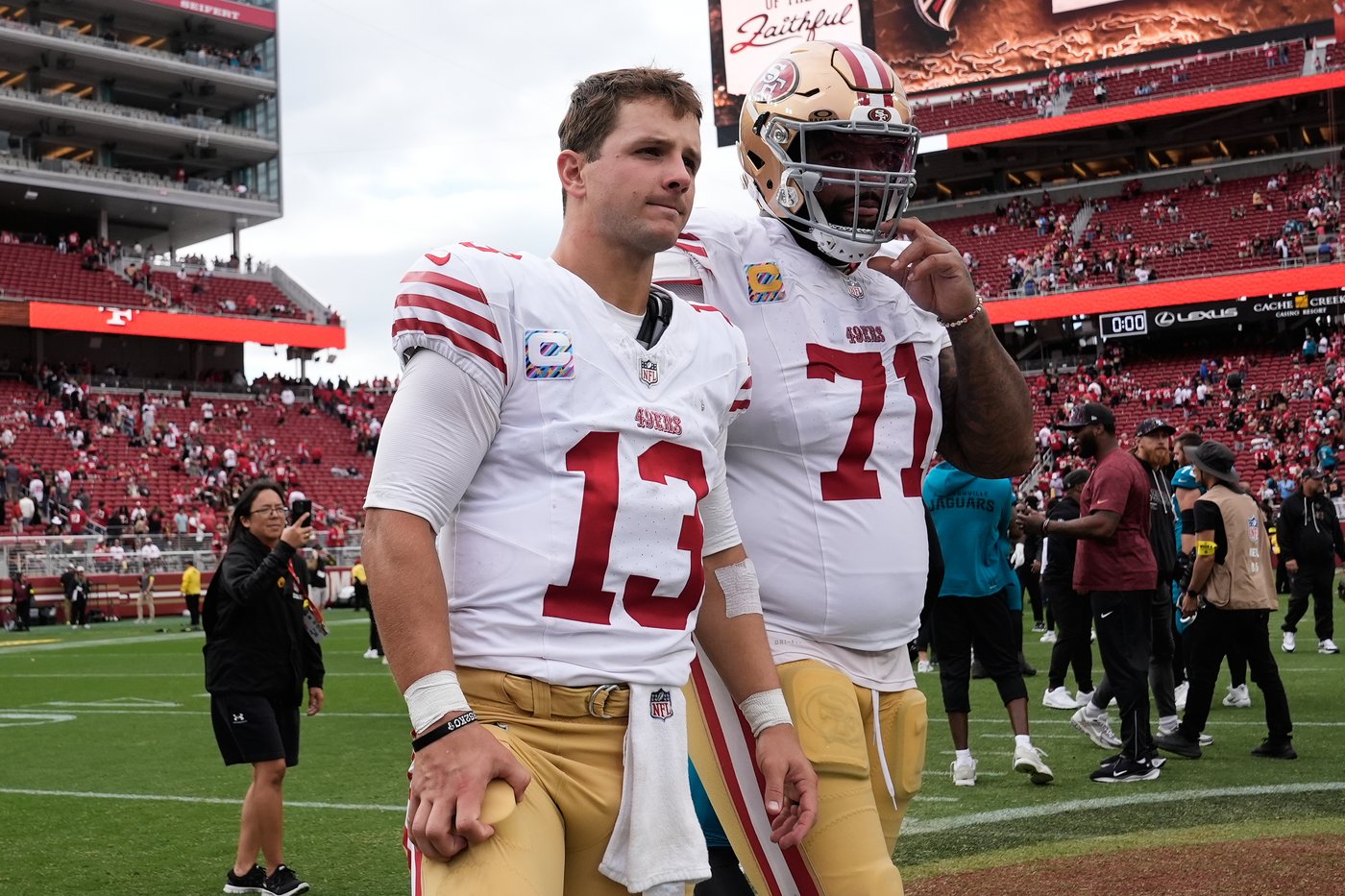 San Francisco 49ers' Brock Purdy misses practice due to toe injury | iNFOnews.ca San Francisco 49ers' Brock Purdy misses practice due to toe injury | iNFOnews.ca