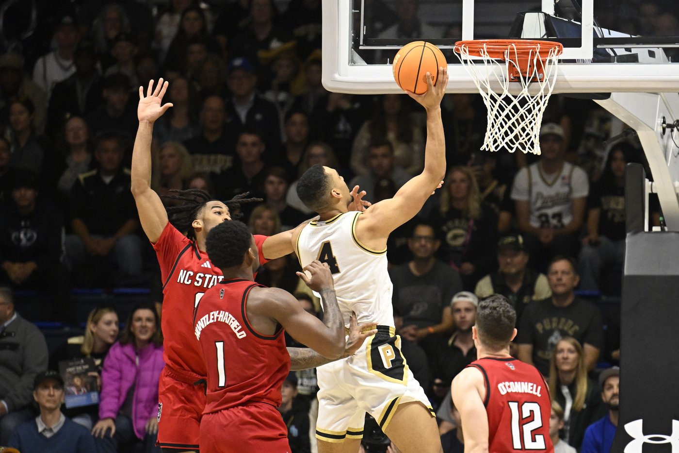 Kaufman-Renn takes over in second half as No. 13 Purdue beats NC State 71-61 | iNFOnews.ca