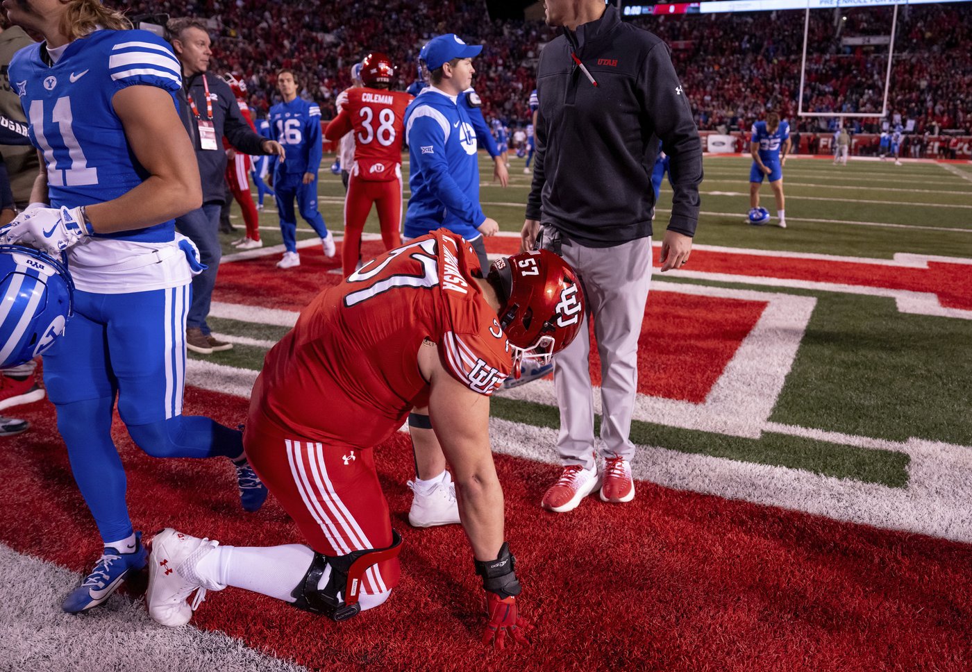 Retzlaff and No. 9 BYU come alive late, Ferrin kicks winning field goal in 22-21 win over Utah | iNFOnews.ca Retzlaff and No. 9 BYU come alive late, Ferrin kicks winning field goal in 22-21 win over Utah | iNFOnews.ca