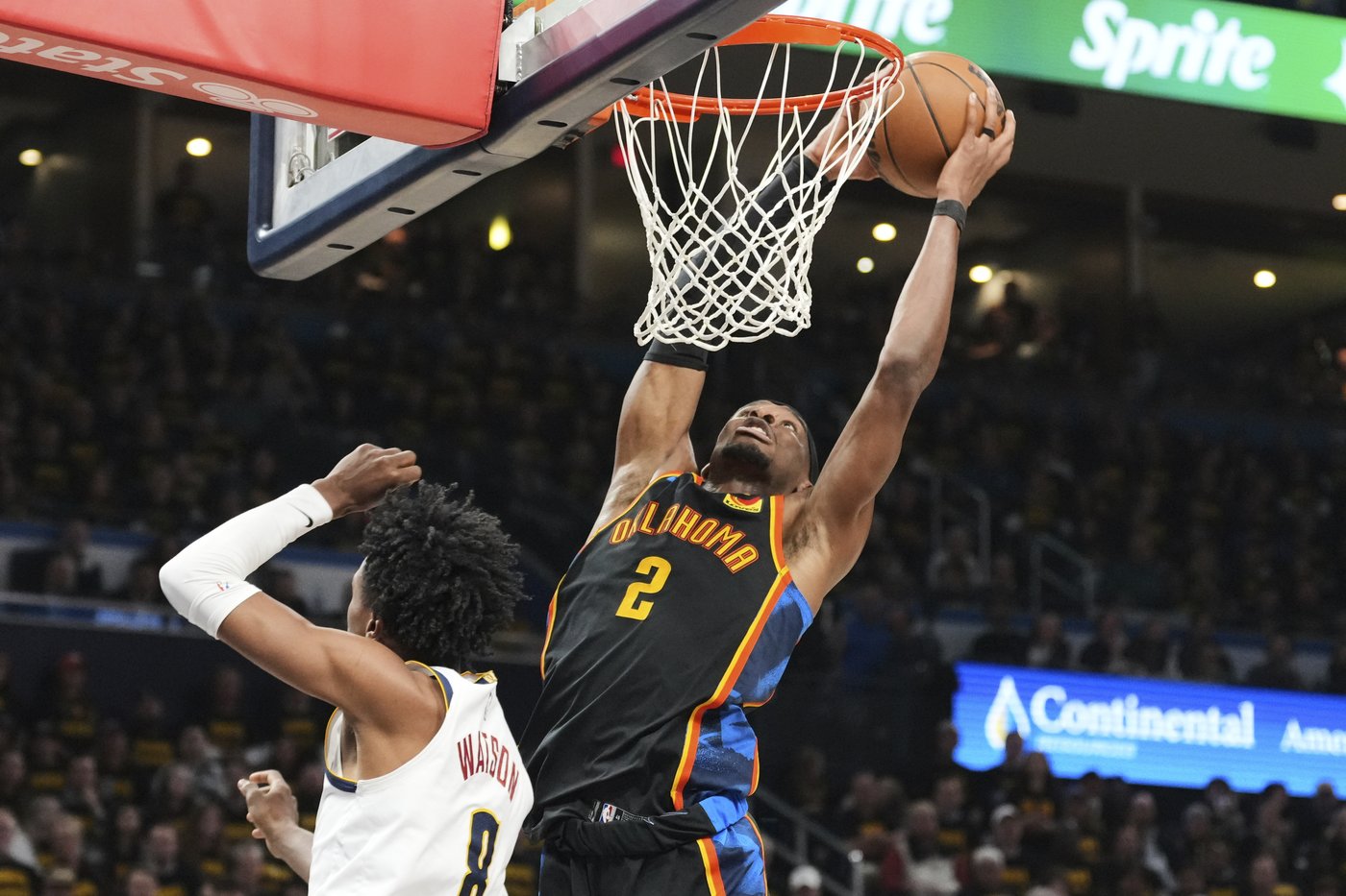 Gilgeous-Alexander scores 34 as Thunder roll past Nuggets 149-106, tie West semis at 1-1 | iNFOnews.ca
