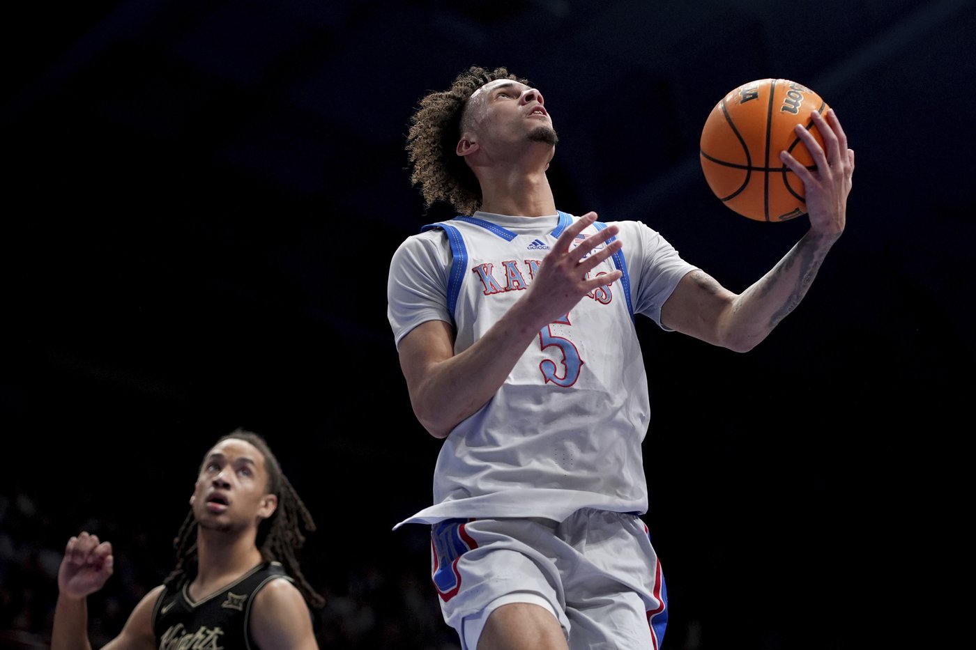 Zeke Mayo scores 24, hits clinching FTs as No. 11 Jayhawks rally past UCF, 91-87 | iNFOnews.ca Zeke Mayo scores 24, hits clinching FTs as No. 11 Jayhawks rally past UCF, 91-87 | iNFOnews.ca