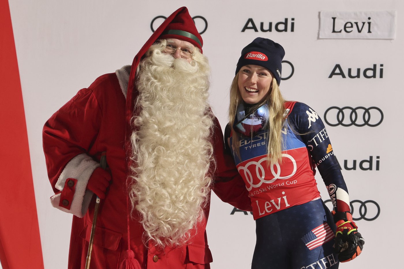 U.S. ski star Shiffrin wins season's first World Cup slalom, Germain 10th | iNFOnews.ca