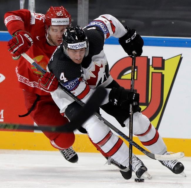 MacKinnon continues scoring tear with two goals, Canada downs Belarus 6-0 | iNFOnews.ca