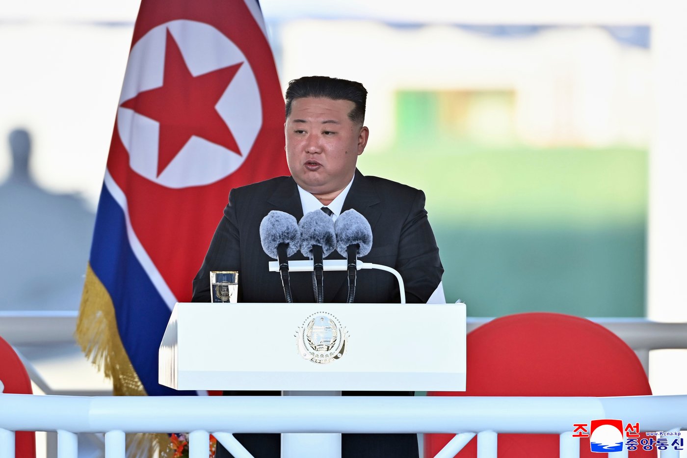 North Korean leader Kim touts new naval destroyer, blames US for tensions | iNFOnews.ca North Korean leader Kim touts new naval destroyer, blames US for tensions | iNFOnews.ca