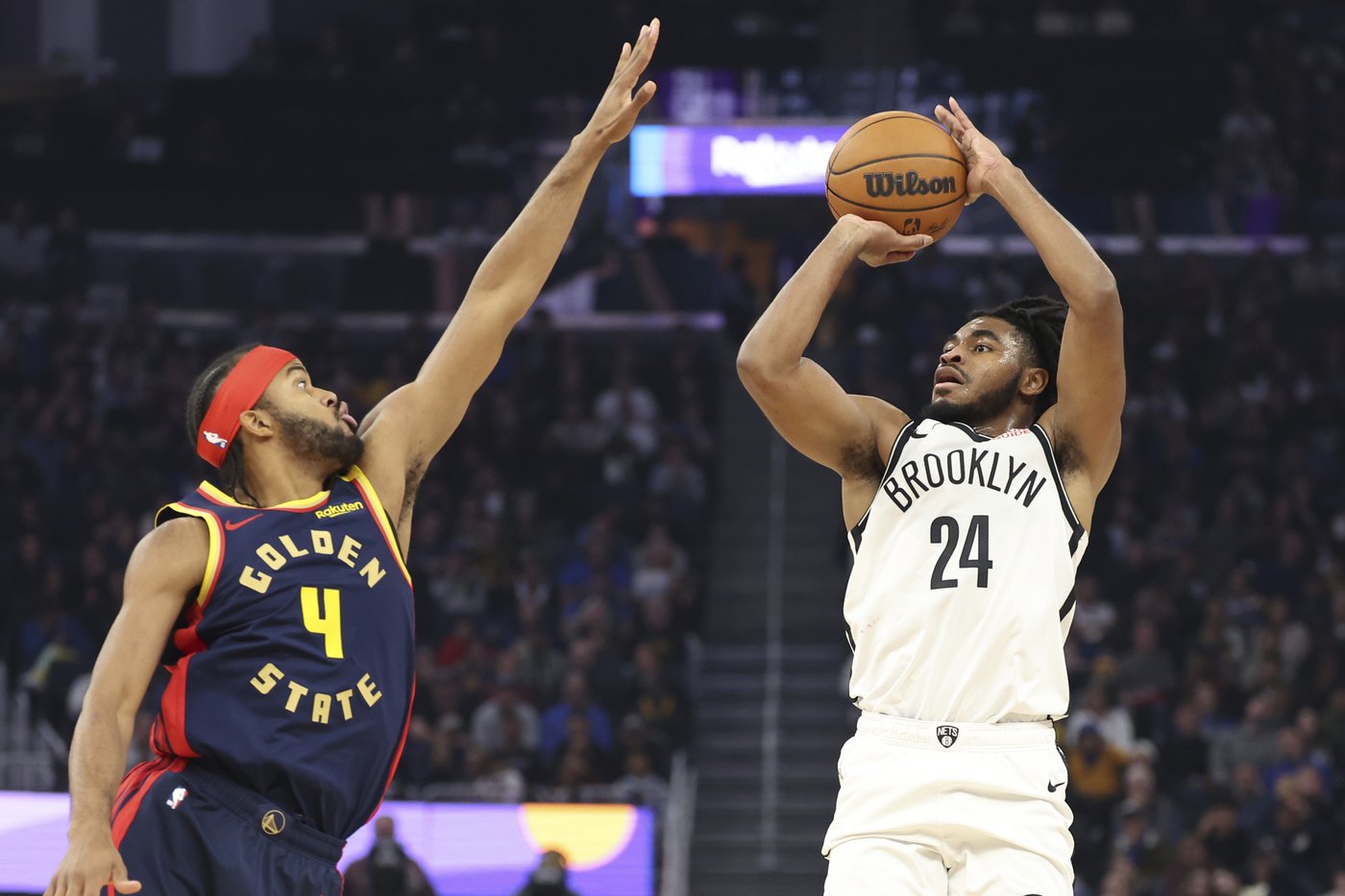 Dennis Schroder leads short-handed Nets back from 18-point deficit to beat Warriors 128-120 | iNFOnews.ca Dennis Schroder leads short-handed Nets back from 18-point deficit to beat Warriors 128-120 | iNFOnews.ca