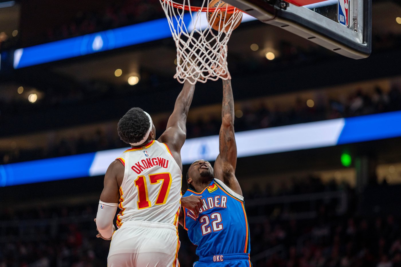 Holmgren scores 31 points, Gilgeous-Alexander has 30 to lead Oklahoma City past the Hawks | iNFOnews.ca