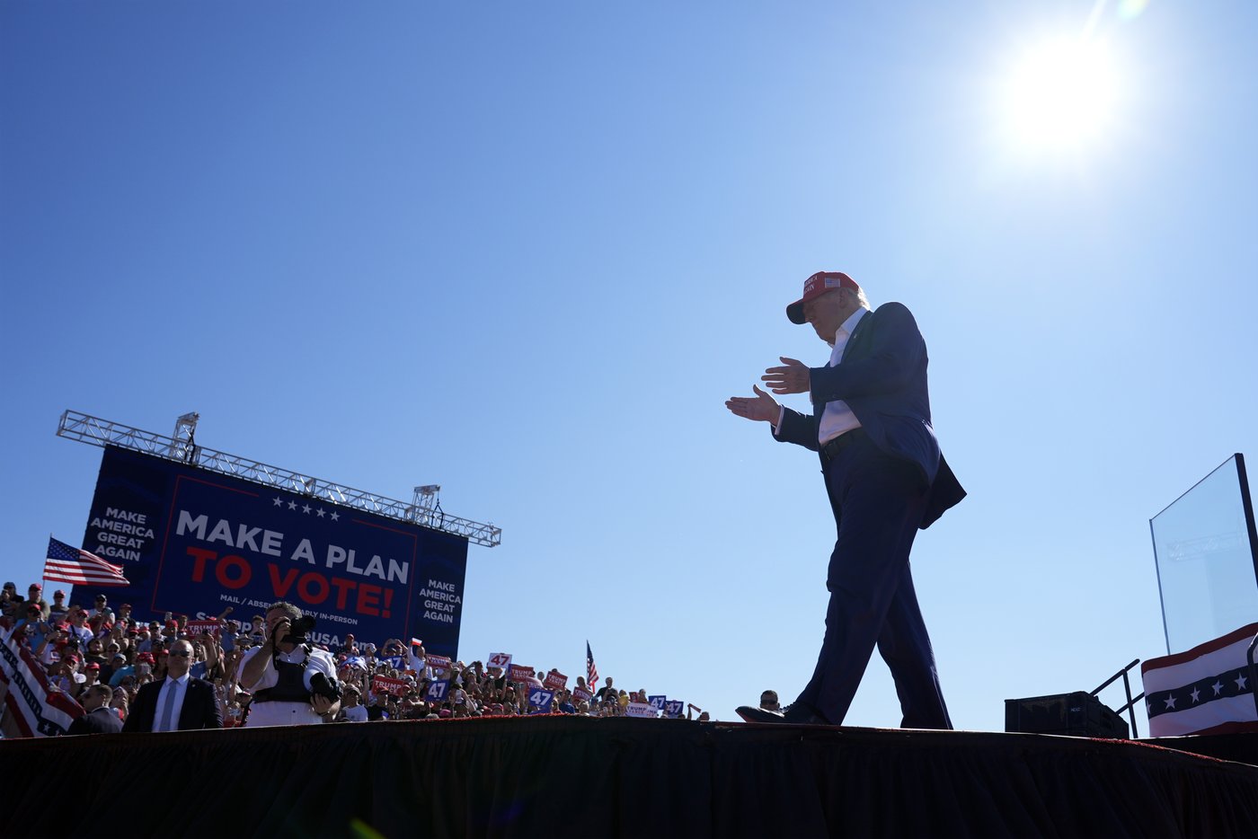 Trump appeals to women in return to North Carolina without Mark Robinson, a top in-state supporter | iNFOnews.ca Trump appeals to women in return to North Carolina without Mark Robinson, a top in-state supporter | iNFOnews.ca