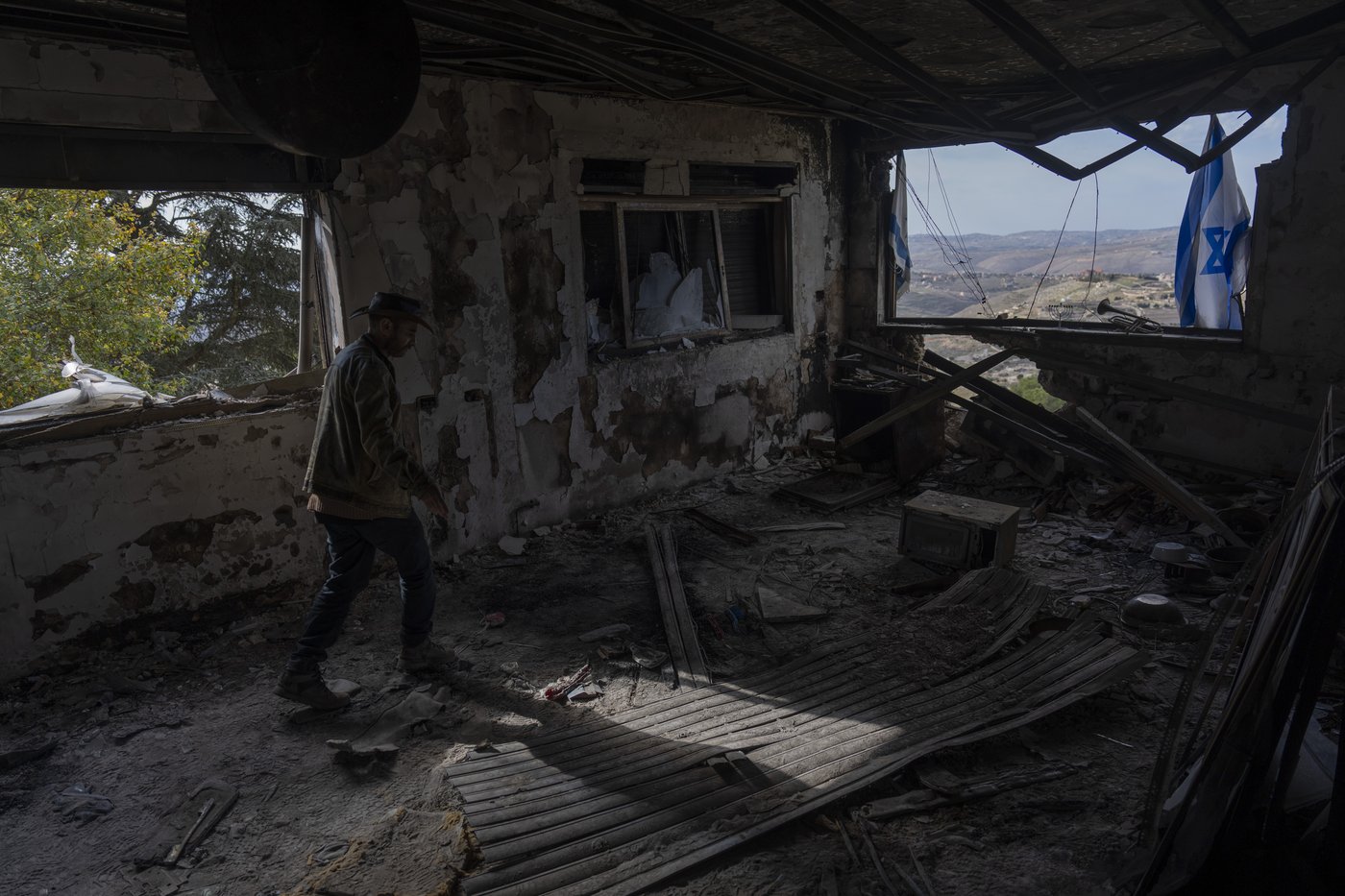 A destroyed Israeli kibbutz on the Lebanese border starts to pick up the pieces. Who will return? | iNFOnews.ca