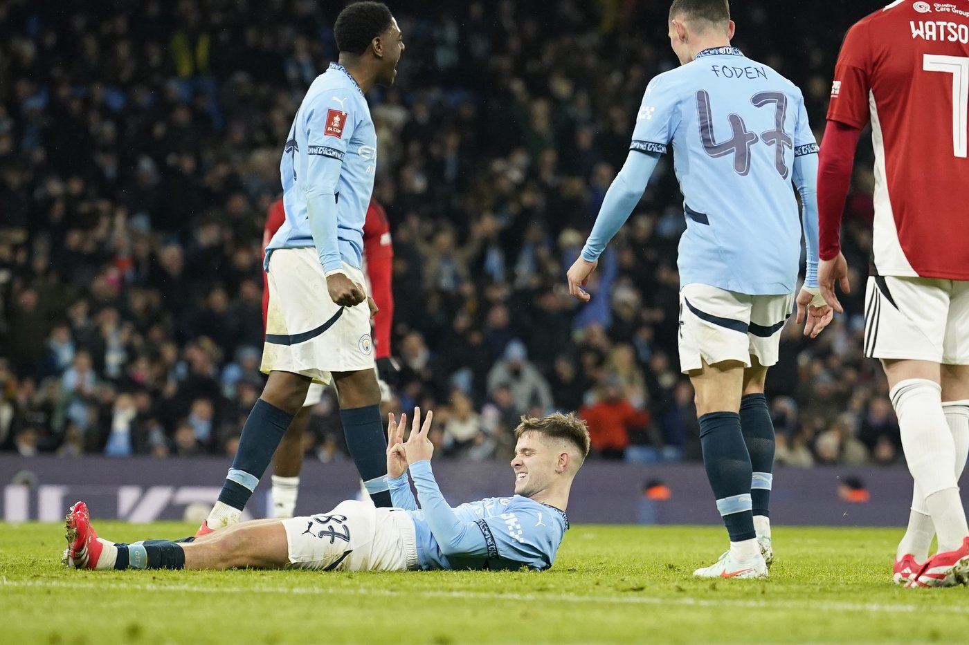 Man City wins 8-0 against Salford City in the FA Cup and Liverpool routs Accrington Stanley | iNFOnews.ca