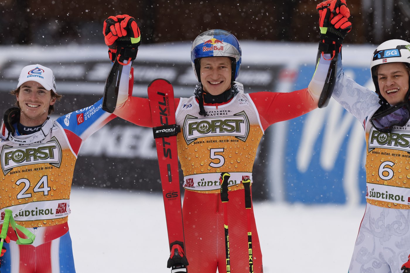 Odermatt becomes Switzerland's most successful male skier with another GS win on the Gran Risa | iNFOnews.ca