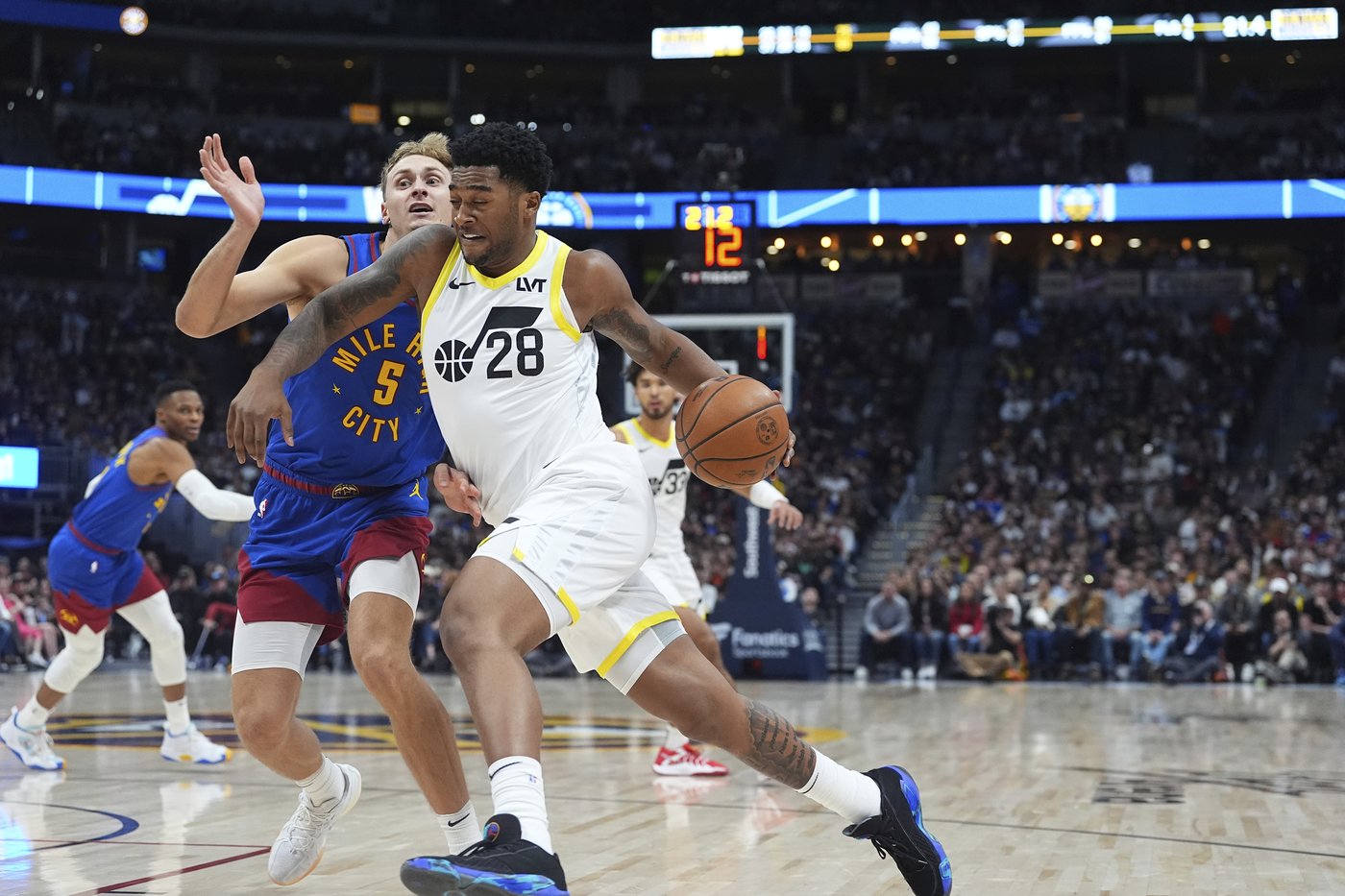 Nikola Jokic scores team-high 27 points, leading the Nuggets past the Jazz 129-103 | iNFOnews.ca Nikola Jokic scores team-high 27 points, leading the Nuggets past the Jazz 129-103 | iNFOnews.ca